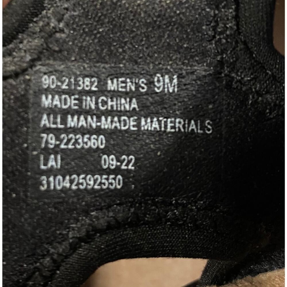 Dockers Men's Sandals 9M Brown Faux Leather Easy Fasten Fusion Footbed - Picture 4 of 9